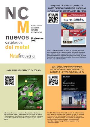 Nuevos Catálogos del Metal 2023 - NCM 