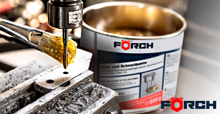 Innovación en lubricación industrial: la pasta de taladrina FÖRCH