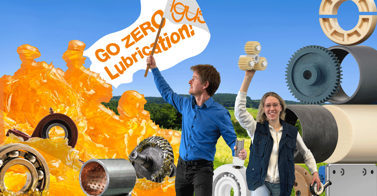 Go Zero Lubrication: la revolución industrial gracias al uso de componentes de plástico exentos de lubricación