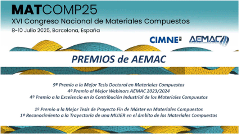 AEMAC convoca el IX Premio a la Mejor Tesis Doctoral y lanza nuevos premios en MATCOMP25