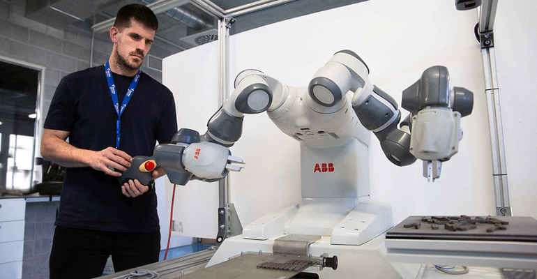 Nuevas tecnologías para facilitar la colaboración persona-robot en la producción industrial